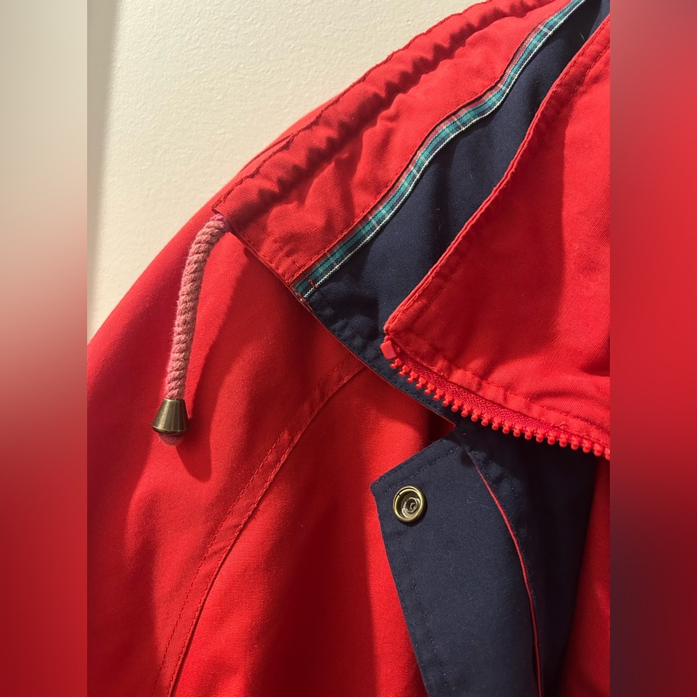 London Fog Red Field Jacket - Picture 7 of 14
